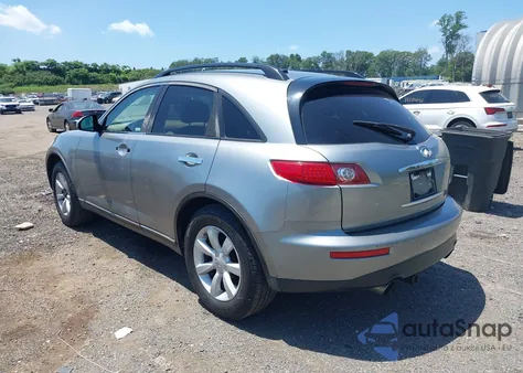 2005 Infiniti Fx35 z USA, uszkodzony, nr VIN JNRAS08W45X214902